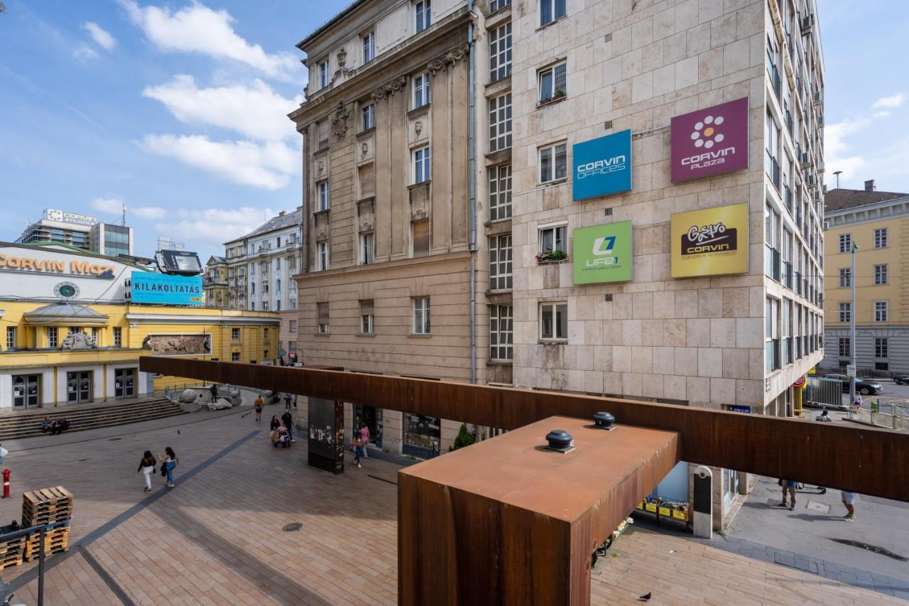 Cascade Corvin Apartment Budapest Exteriör bild